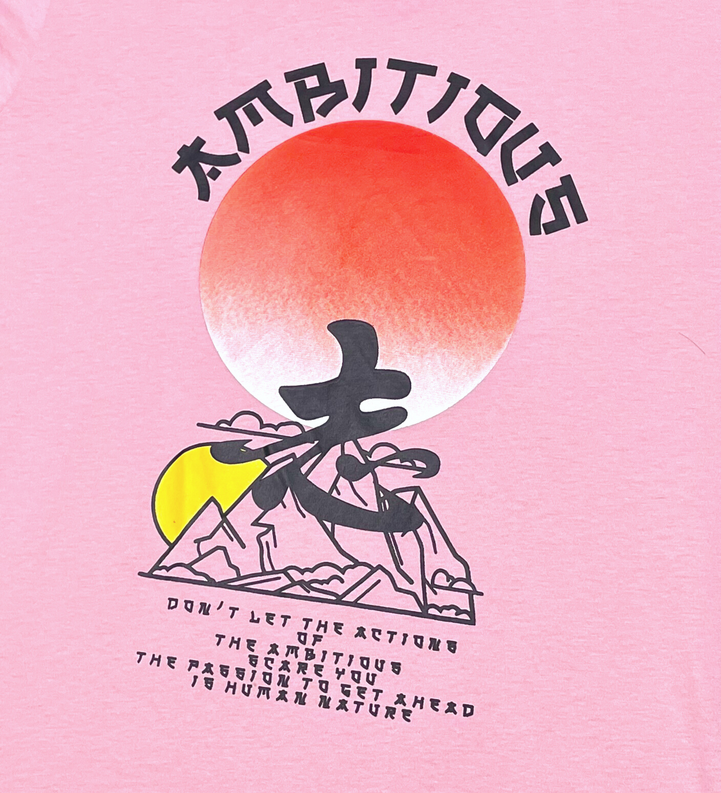 Red Tag Kanji Tee
