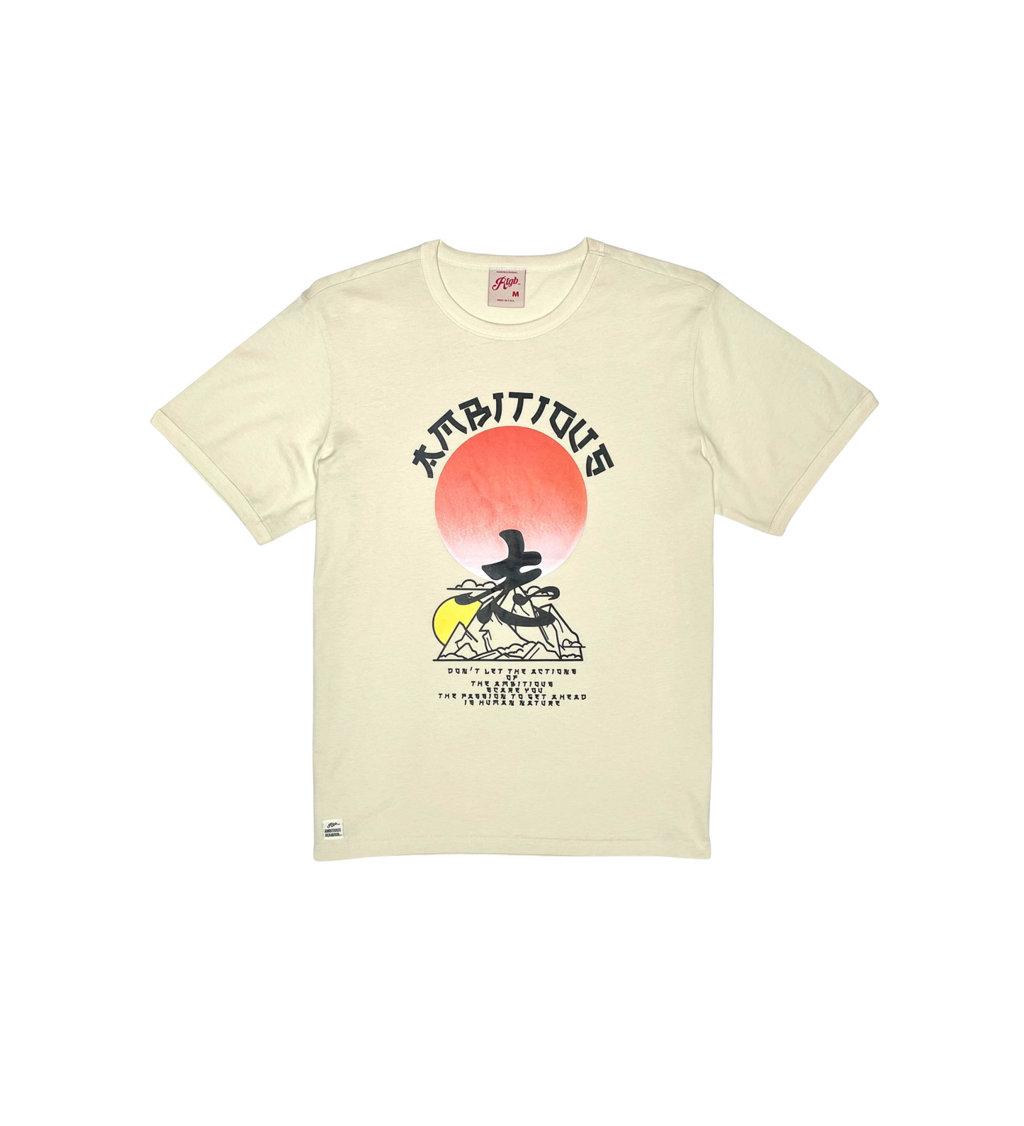 Red Tag Kanji Tee