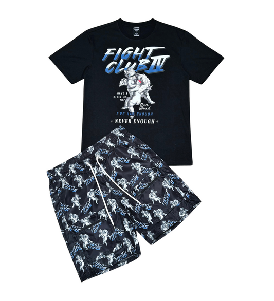 Fight Club IV Tshirt Short Set