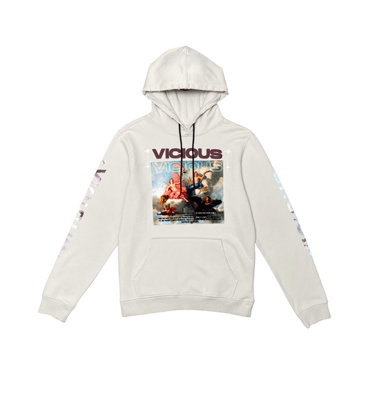 In the Clouds Hoodie - White | Vicious _1