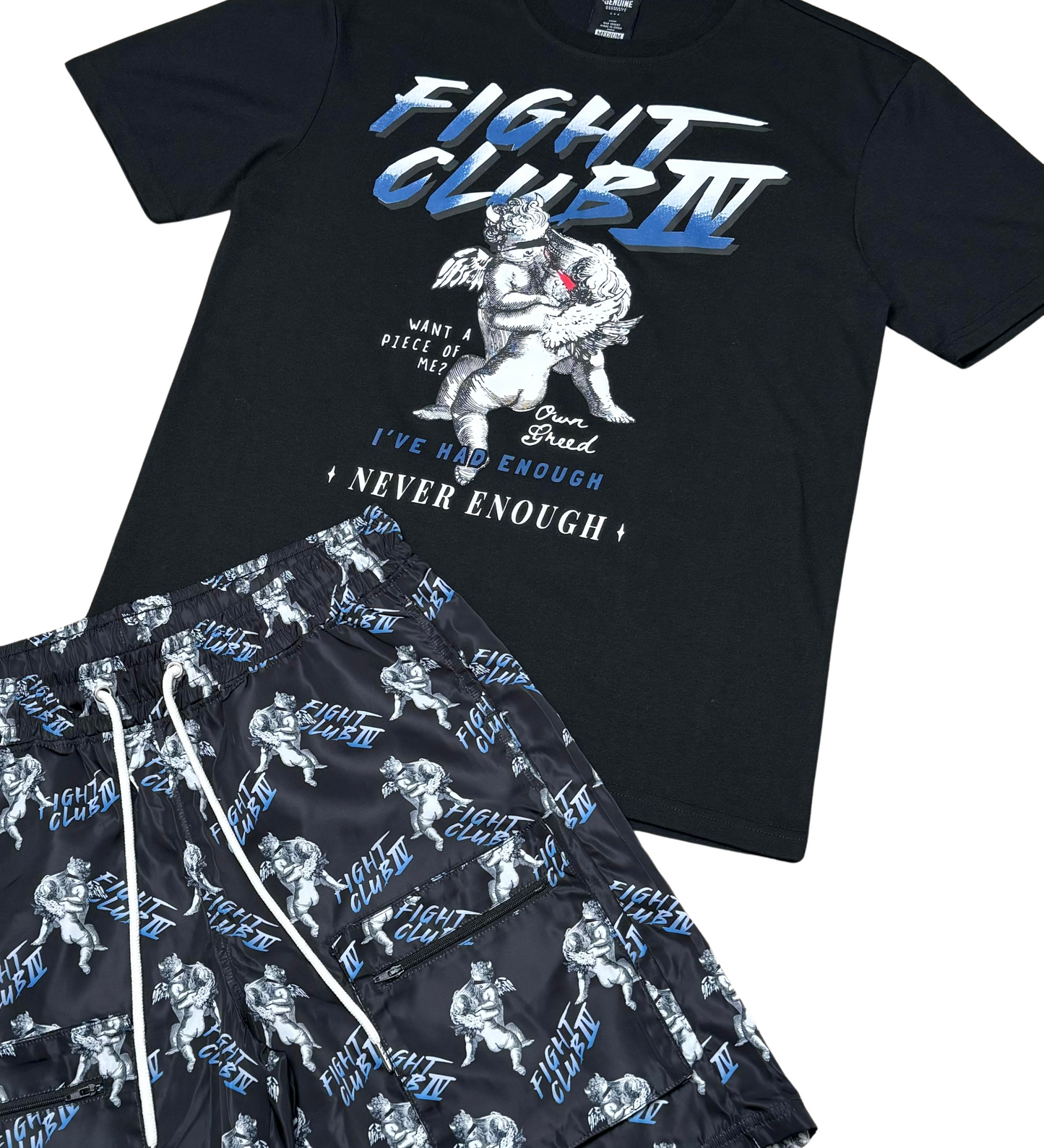 Fight Club IV Tshirt Short Set