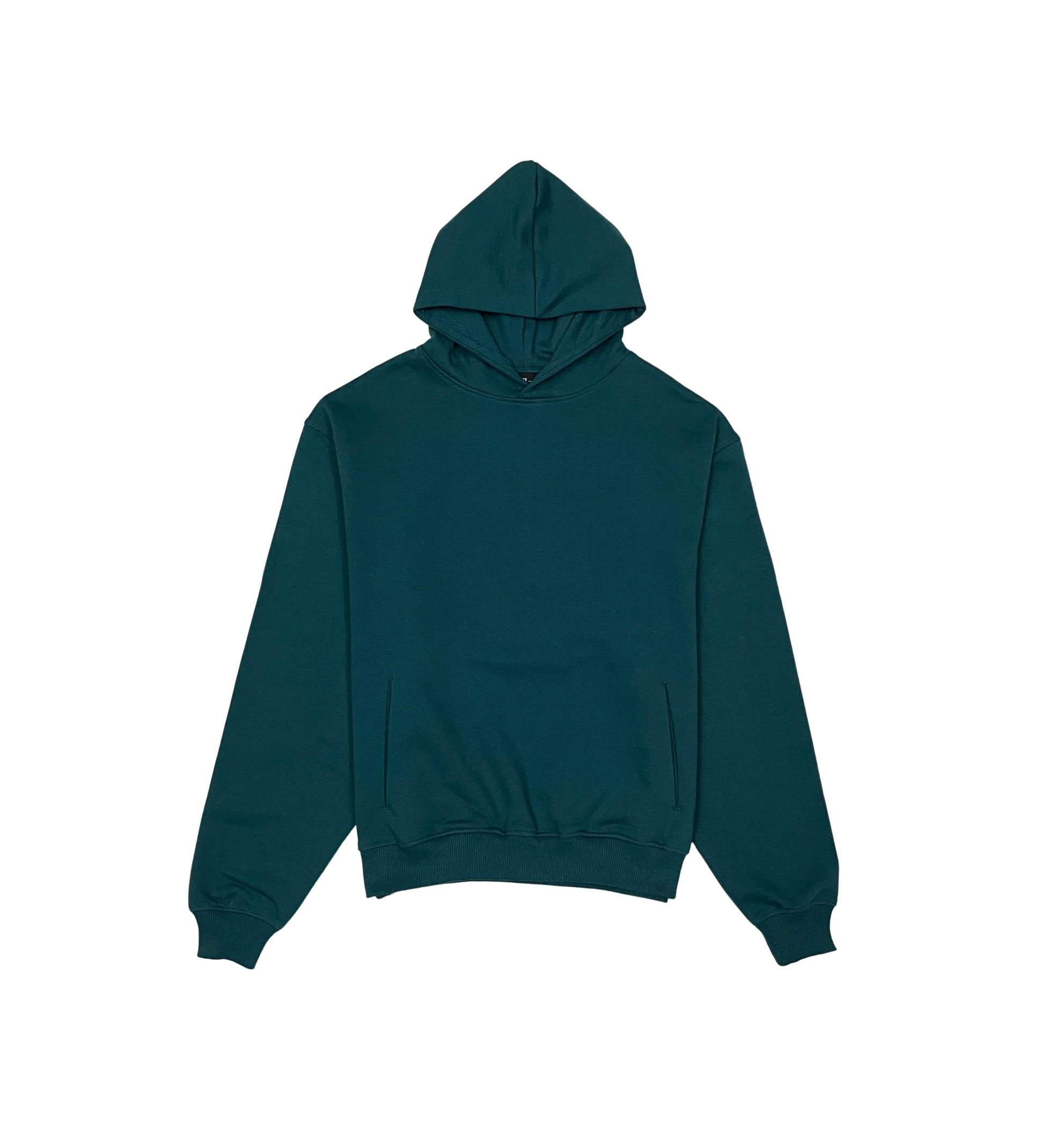 French Terry Drop Shoulder Hoodie - Brown | My Favorite _11