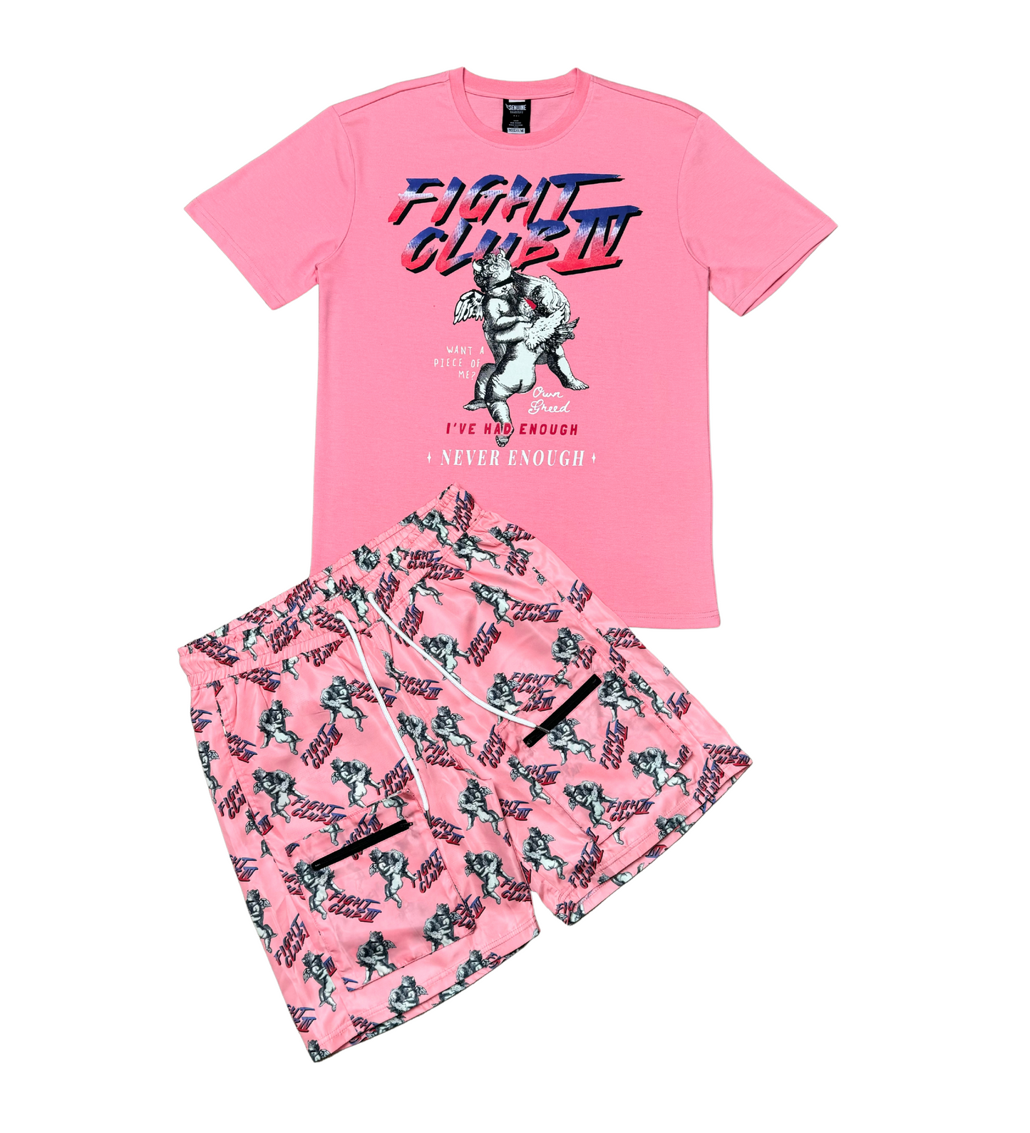 Fight Club IV Tshirt Short Set