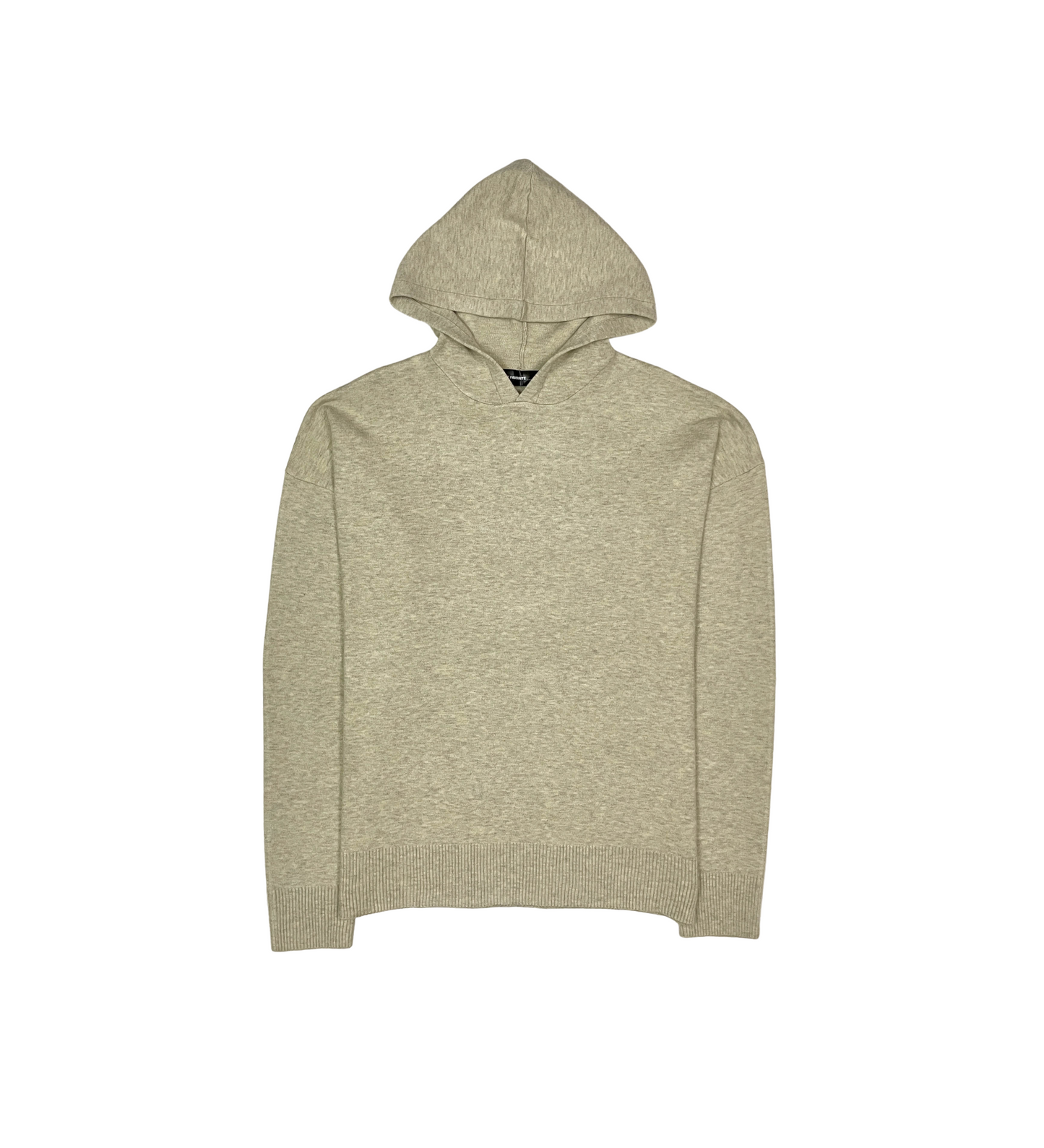 Viscos Poly Double Knit Sweater Hoodie