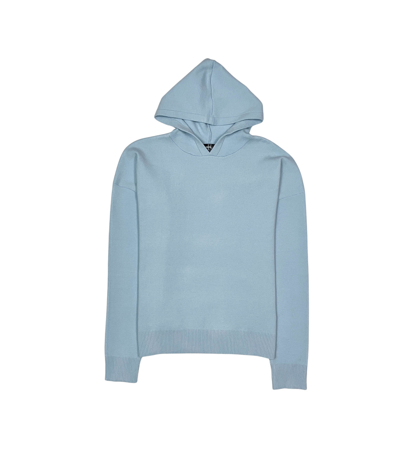 Viscos Poly Double Knit Sweater Hoodie