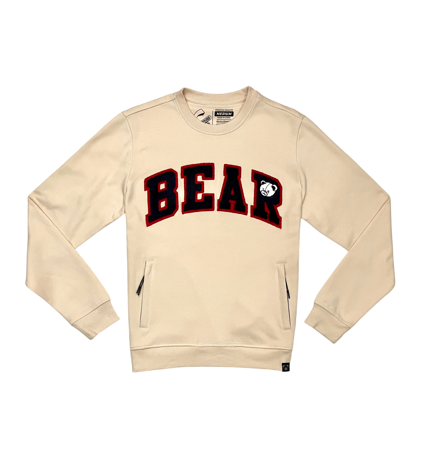 Civilized Bear Crew Neck - Black | Civilized _5