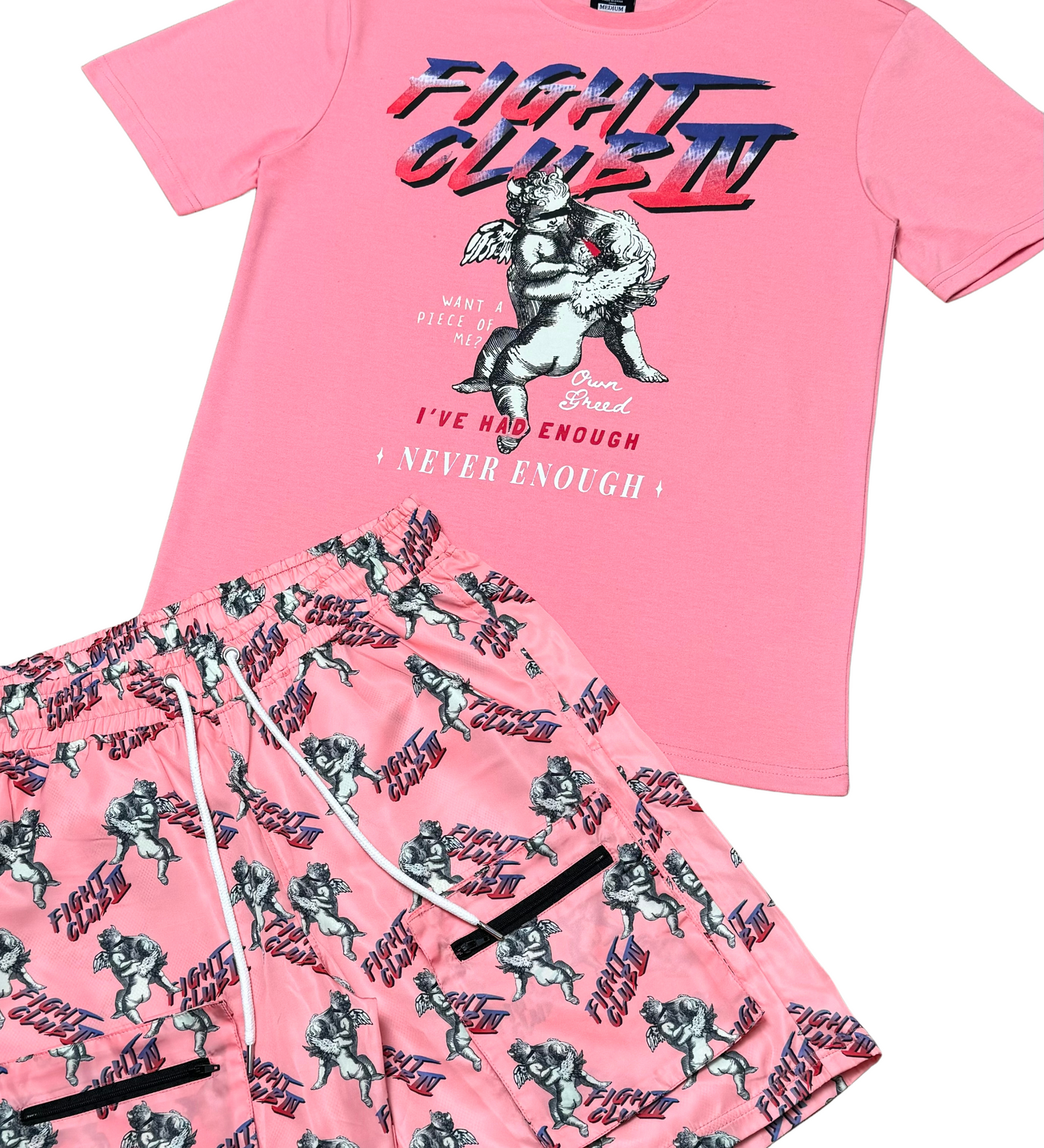 Fight Club IV Tshirt Short Set