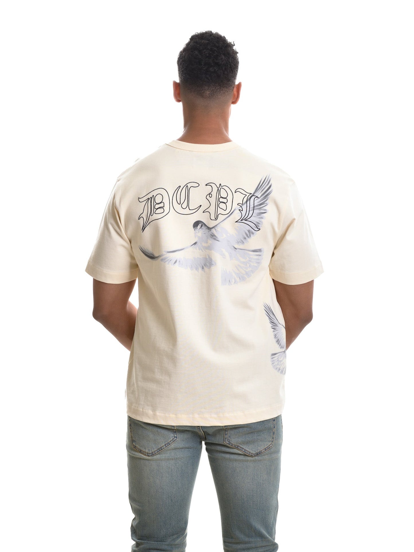 DCPL Old English Left Chest T Shirt