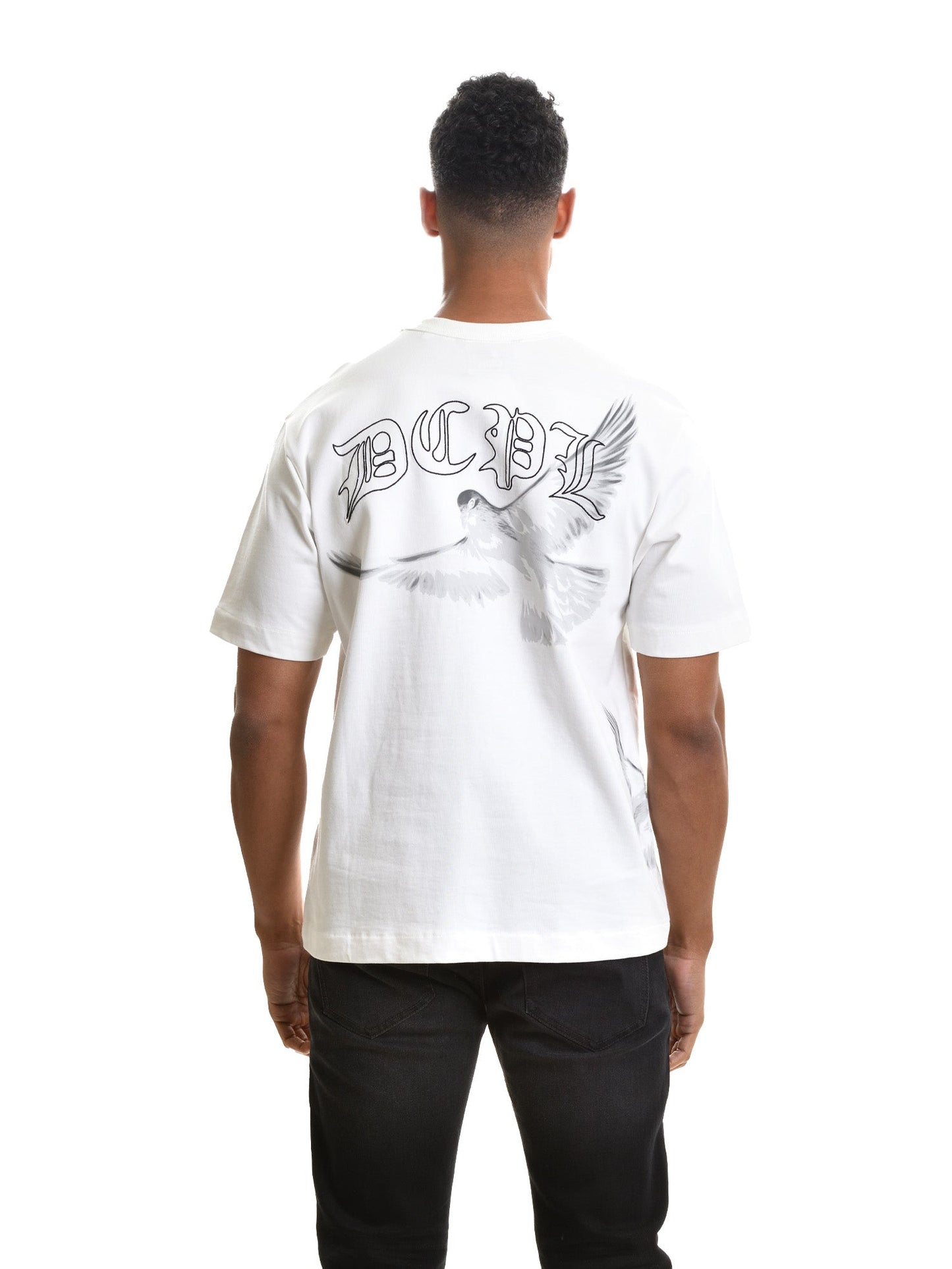 DCPL Old English Left Chest T Shirt