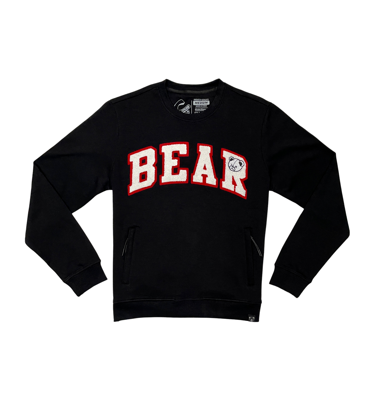 Civilized Bear Crew Neck - Black | Civilized _1