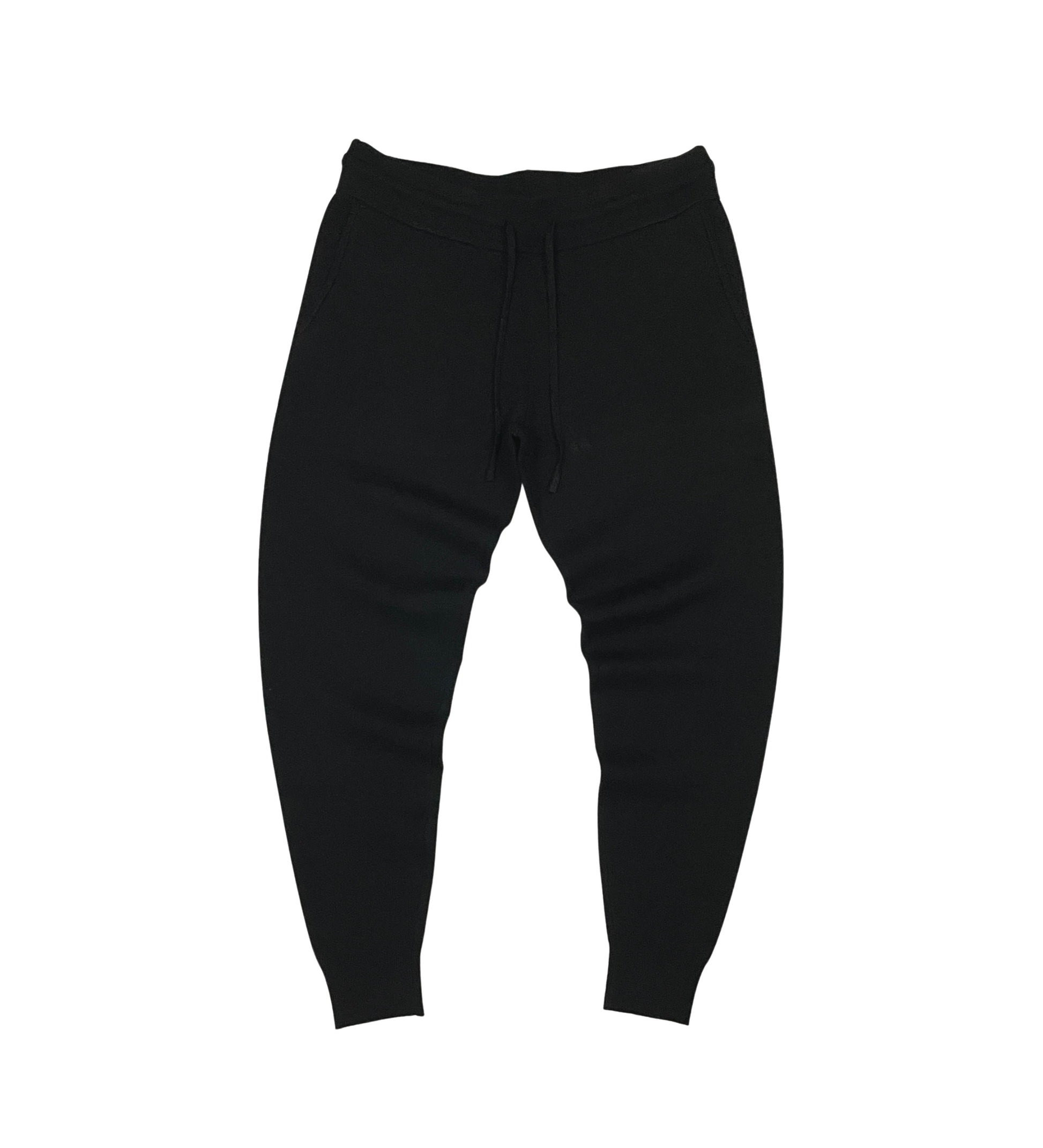 Viscos Poly Double Knit Jogger Pant - Black | My Favorite _1