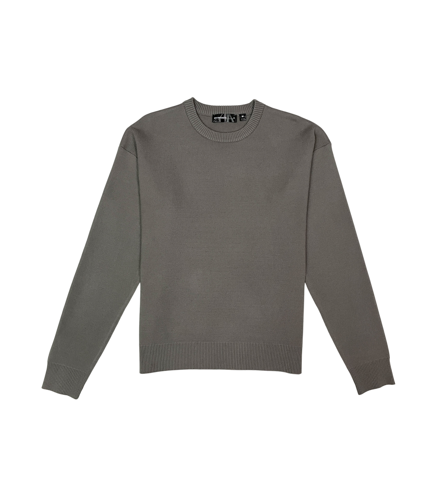 Viscos Poly Double Knit Sweater - Cream Heather | My Favorite _10