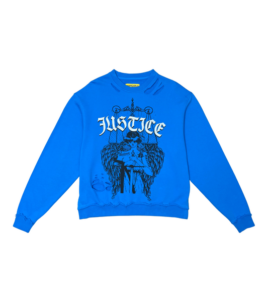 Justice Distressed Crewneck