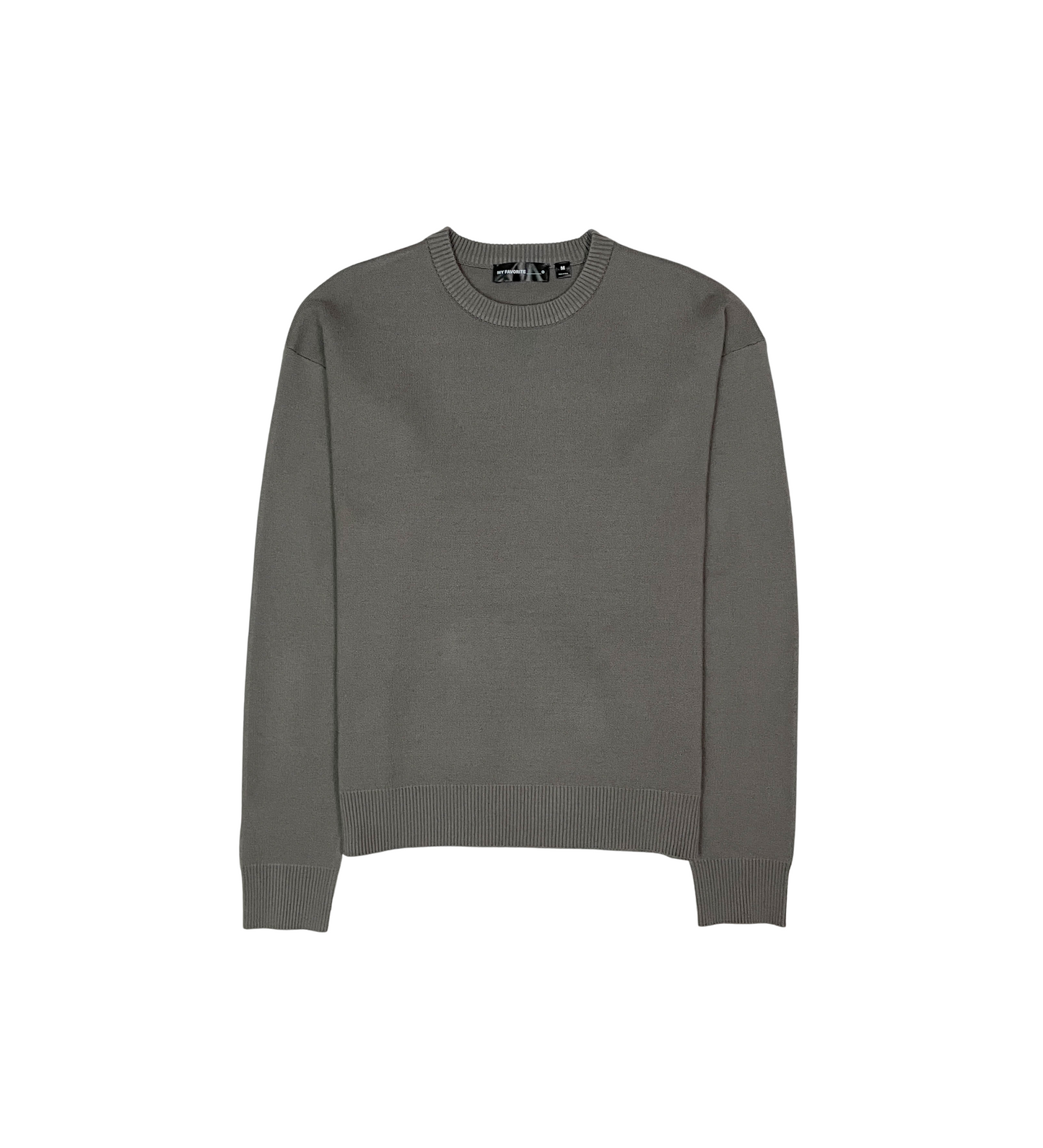 Viscos Poly Double Knit Sweater - Cream Heather | My Favorite _11