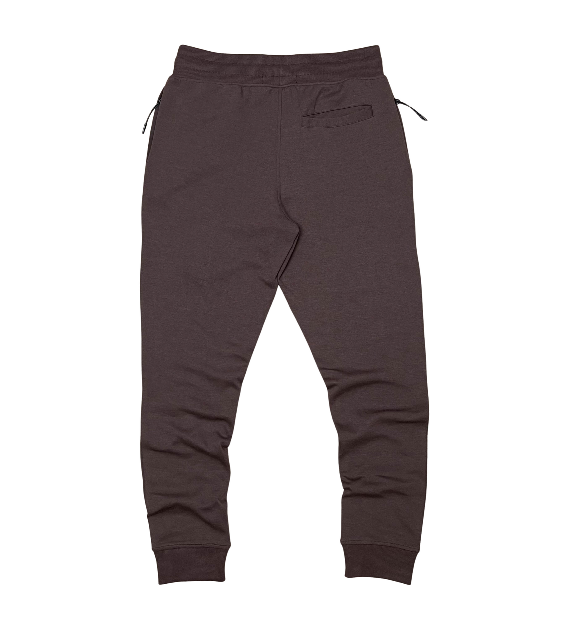 Multi Patch & Embroidery Jogger Set - Civilized | Brown_20