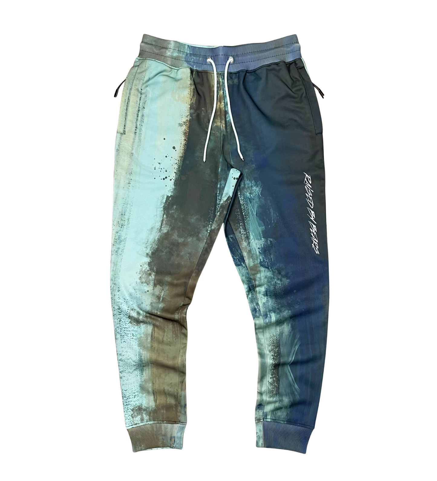 Raised By Bears Poly Tie Dye Jogger Set