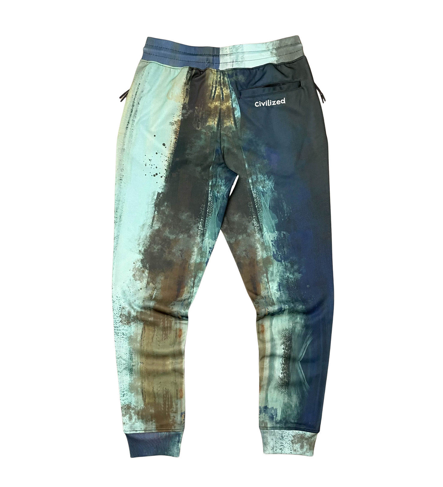 Raised By Bears Poly Tie Dye Jogger Set