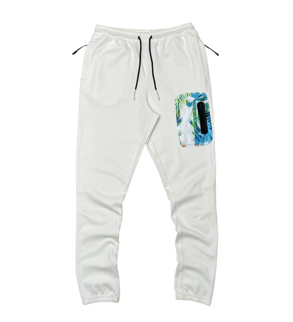 Nylon Mix Jogger Set W/ Detachable Vest + Hoodie