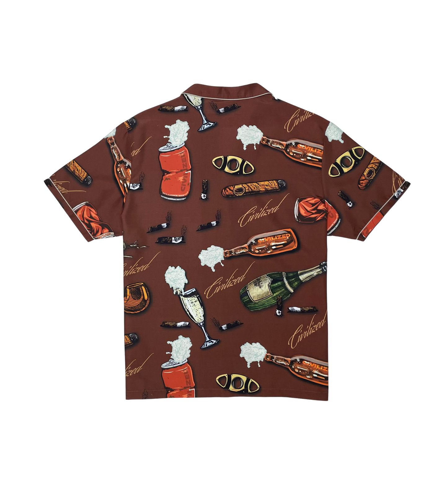 Party Button Down Sublimation Shirt