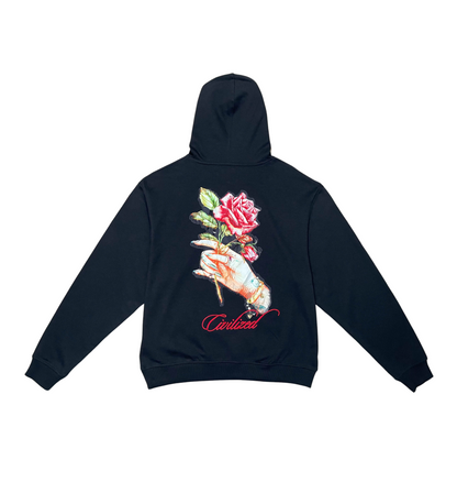 Hand Rose Hoodie