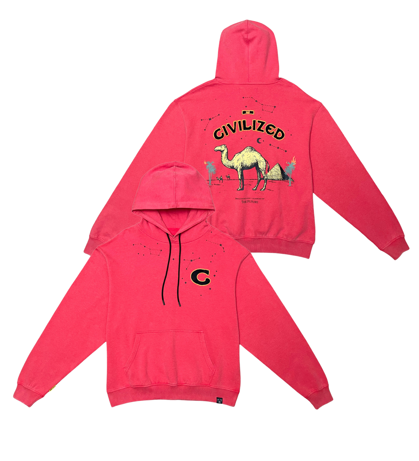 Camel Hoodie - Red | Civilized _12