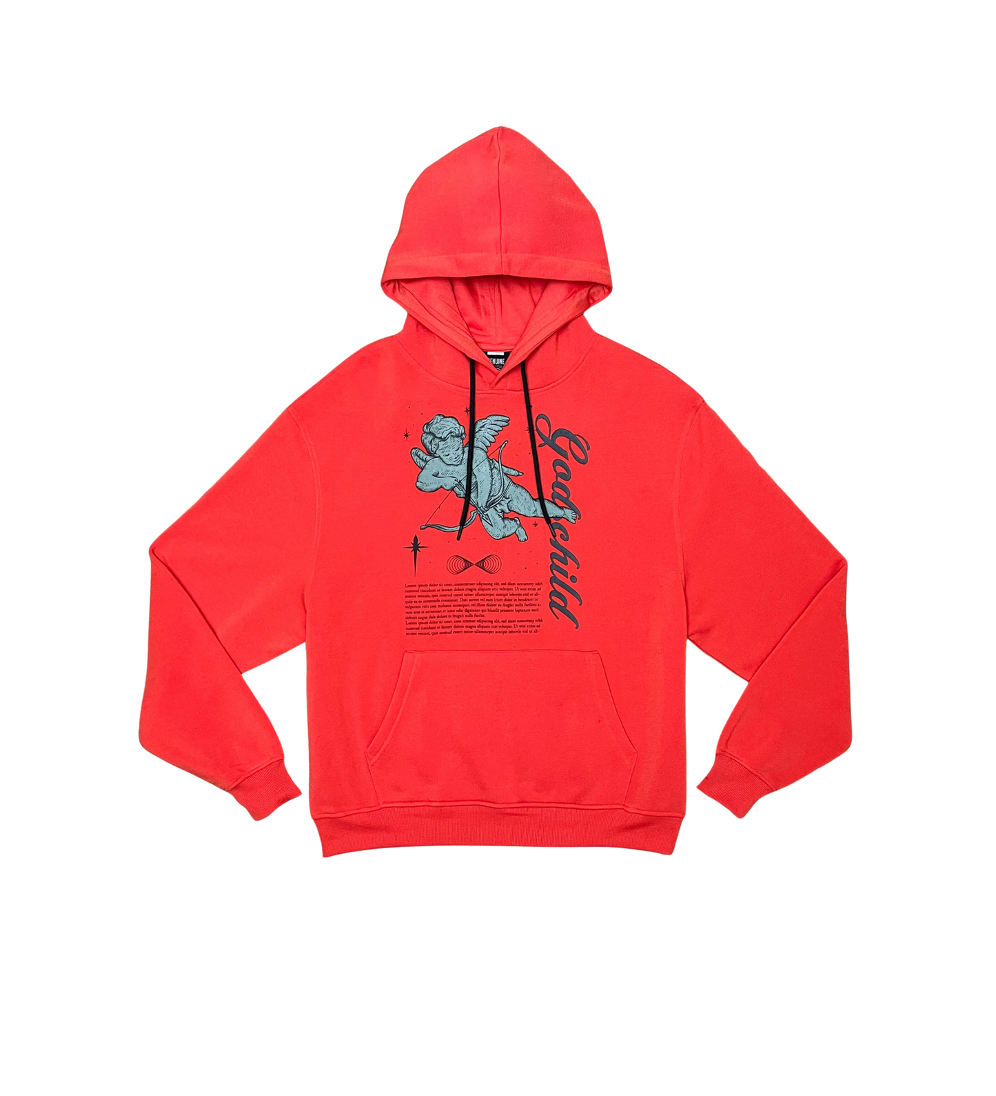 Gods Child Hoodie Set - Black & Orange | Genuine _1