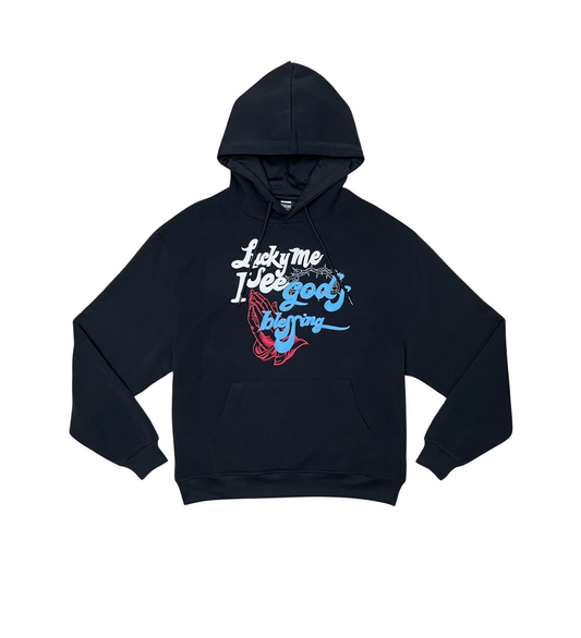 Lucky Me Hoodie - Black | Genuine _1