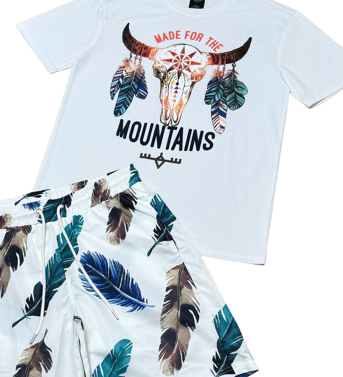 Made For The Mountains Tshirt Short Set