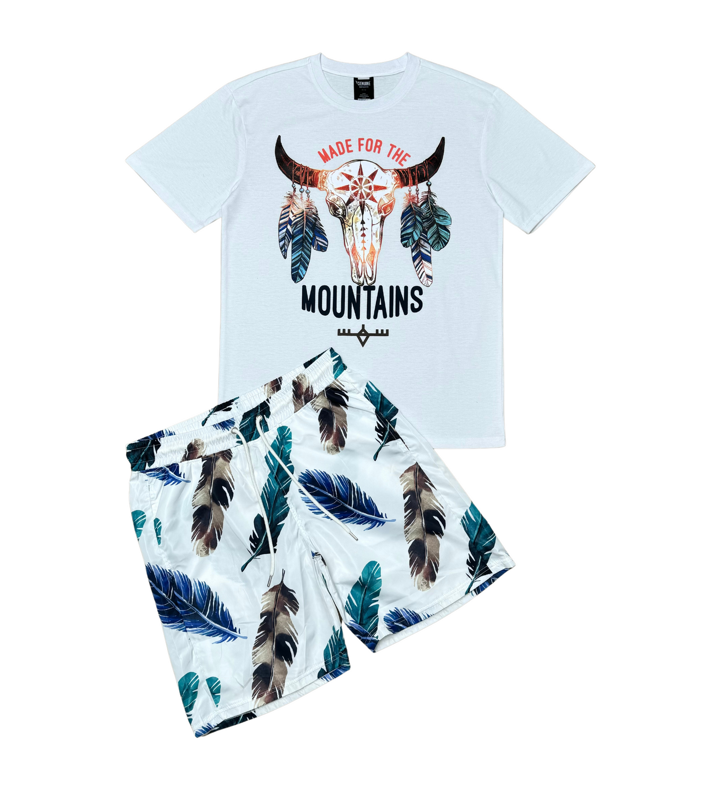 Made For The Mountains Tshirt Short Set