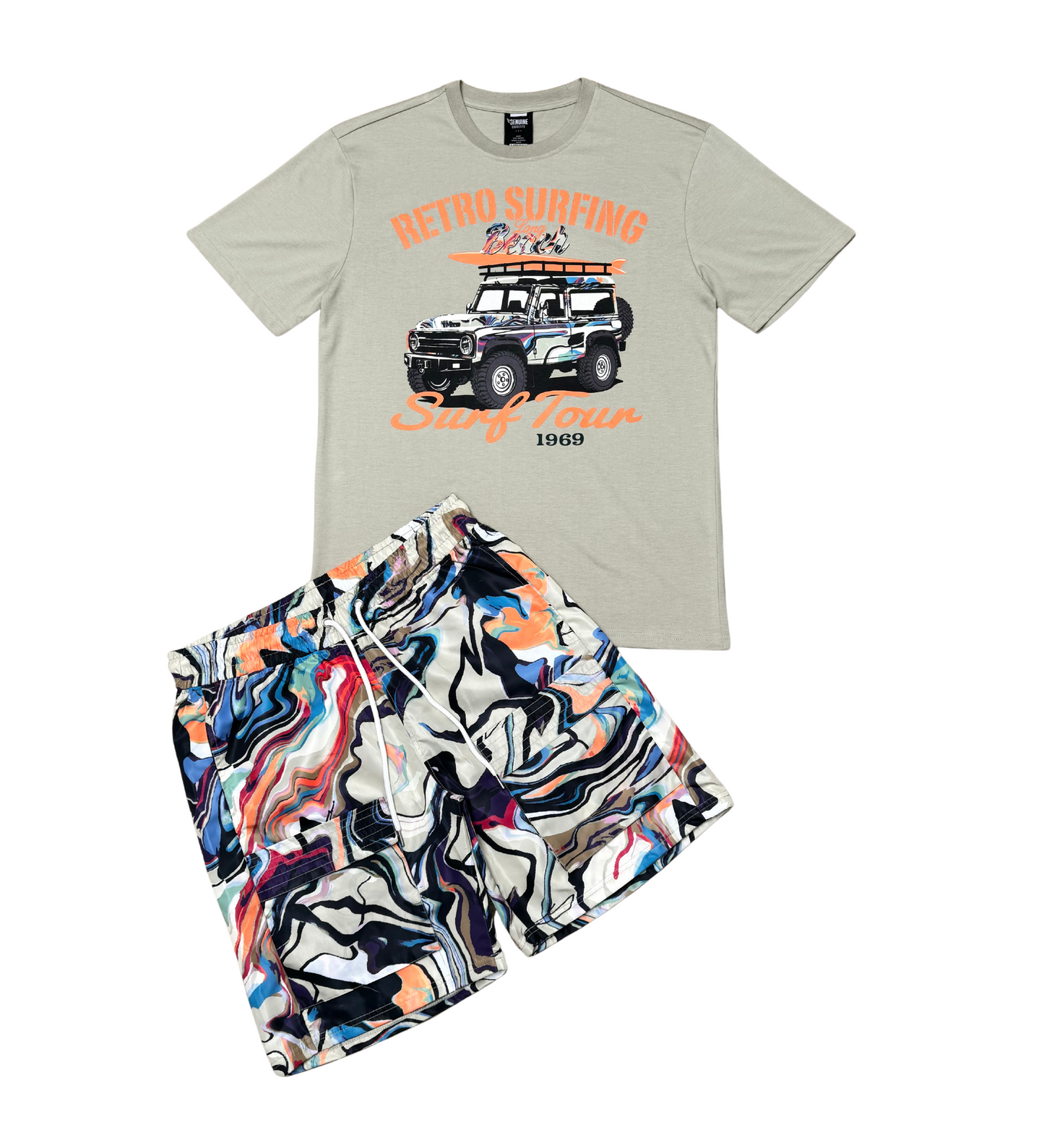 Surf Tour Tshirt Short Set