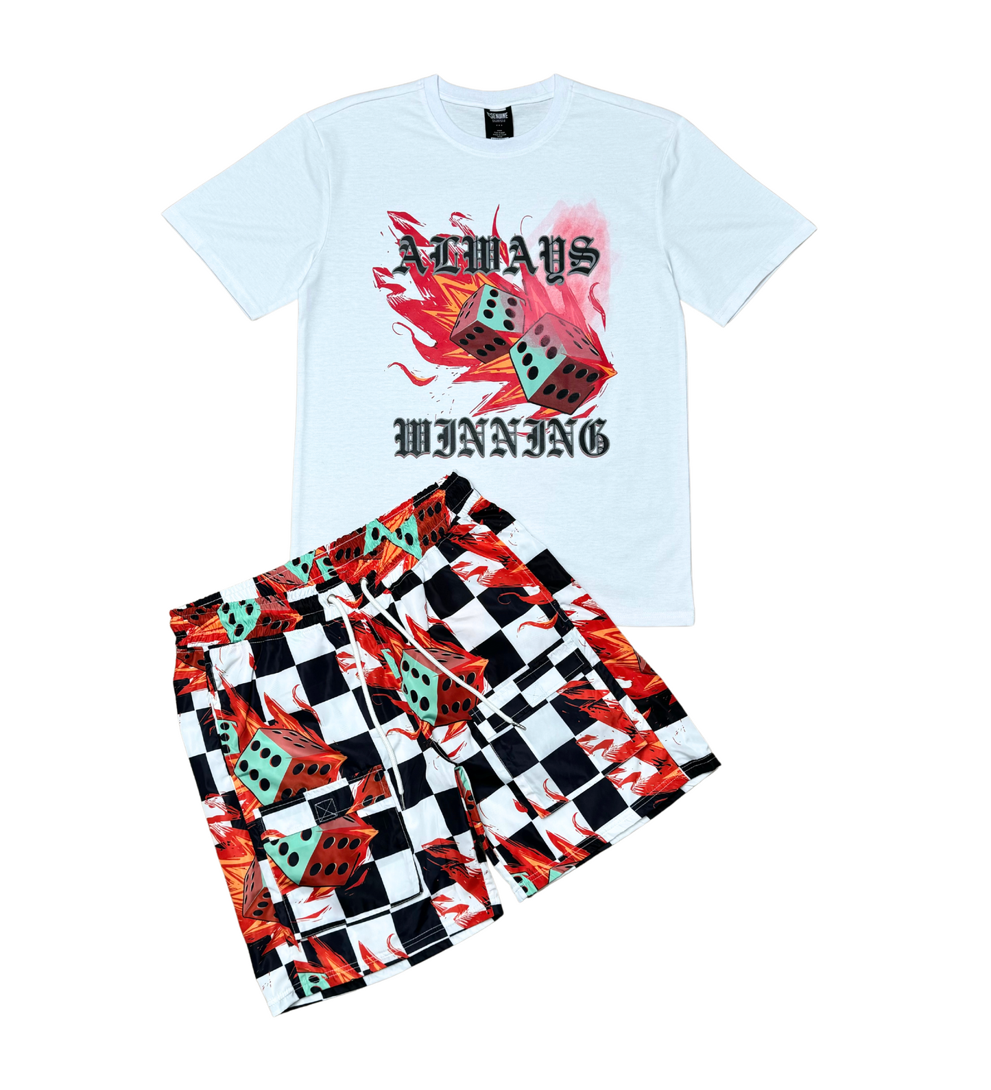 Always Winning Tshirt Short Set