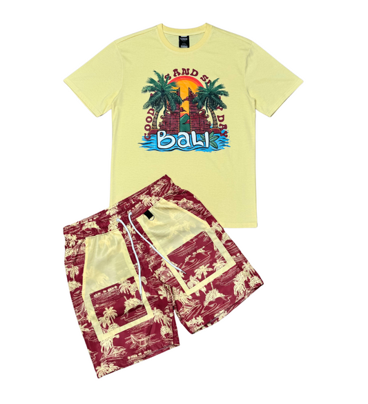 Bali Tshirt Short Set