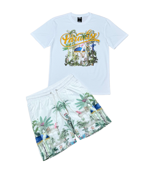 Paradise Tshirt Short Set