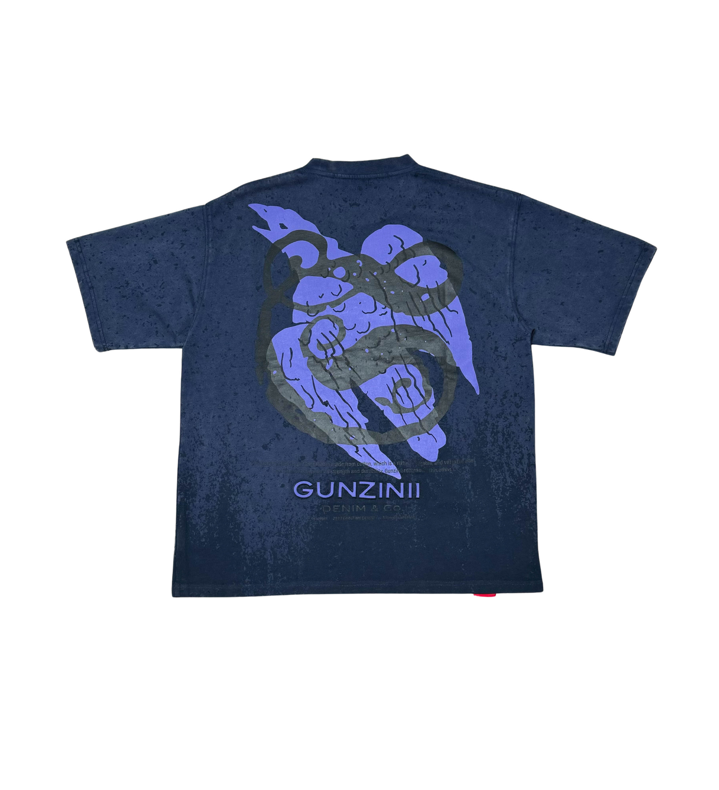 Gunzinii Eagle Tee Navy 1