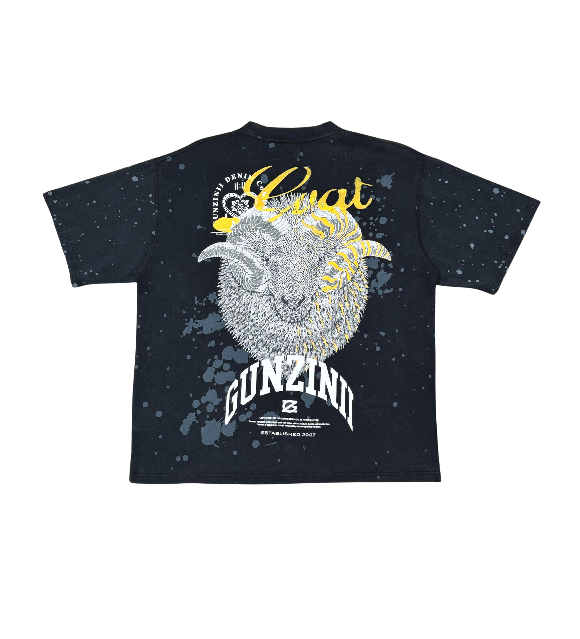 Gunzinii Web Tee Black 1