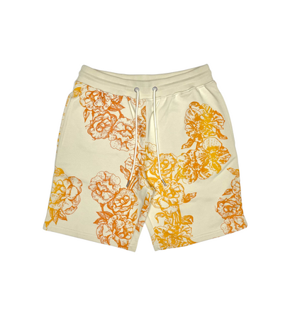 Red Tag Floral Flock Short