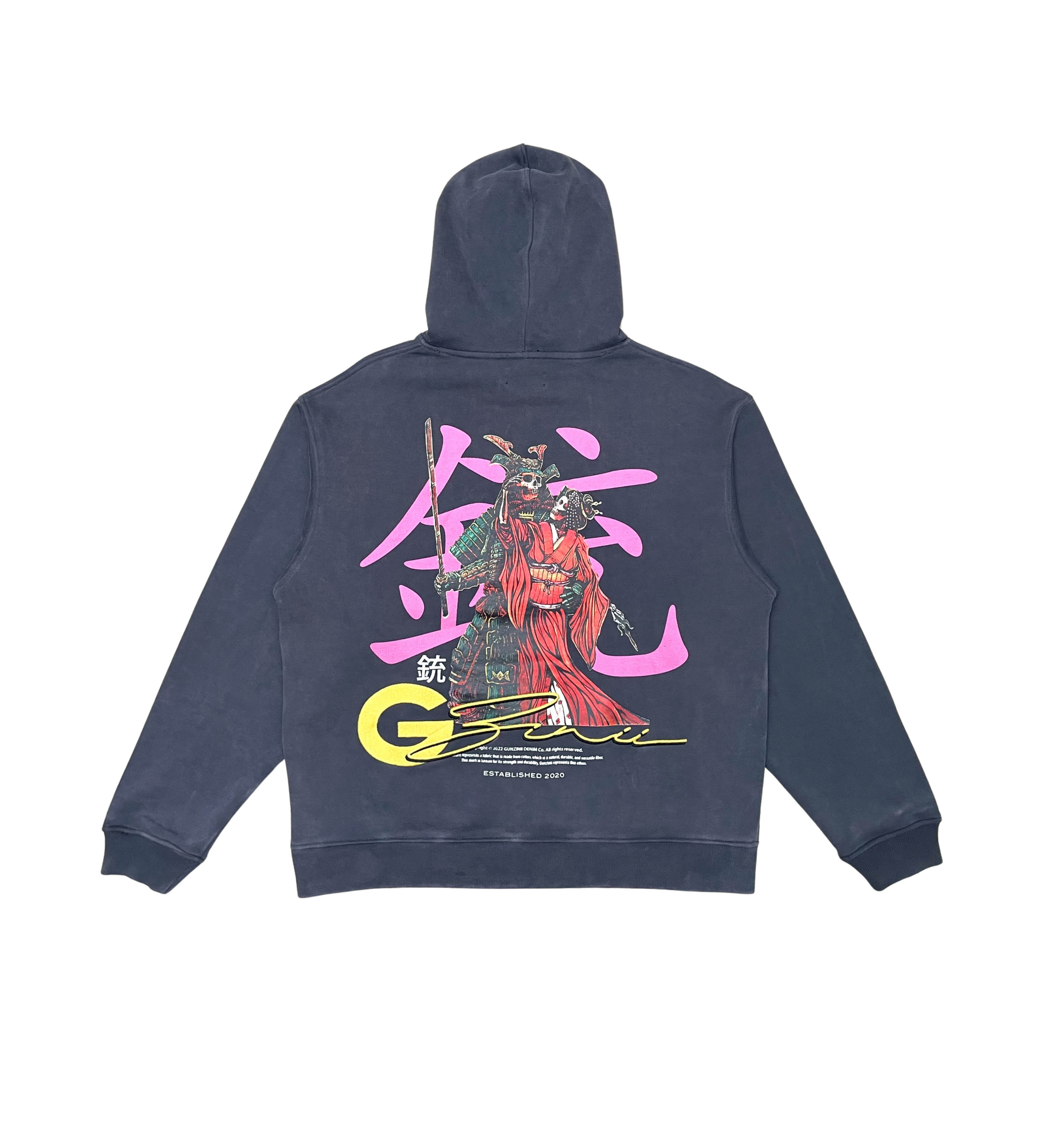 Romance In Japan hoodie - Charcoal | Gunzinii _2