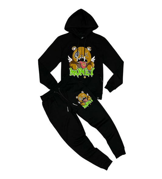 Civilized Bear Pull Over Jogger Set