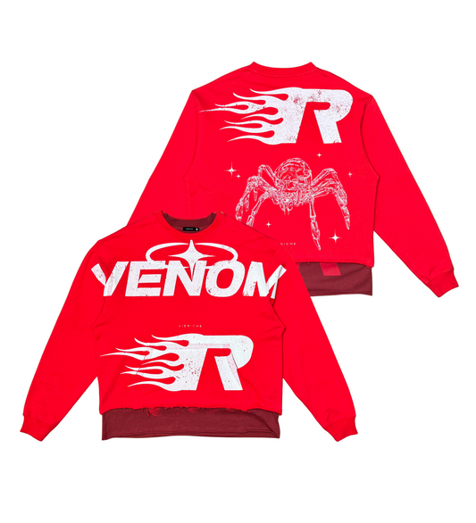 Venom Cropped Crew/Tee 2pc Combo