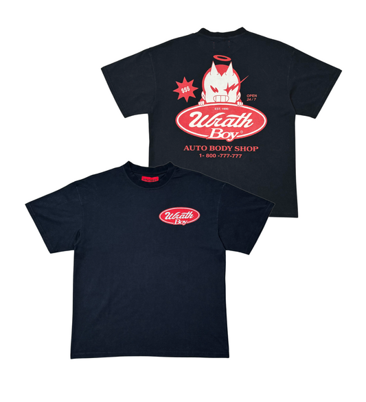 Wrathboy Auto Body Shop Tee