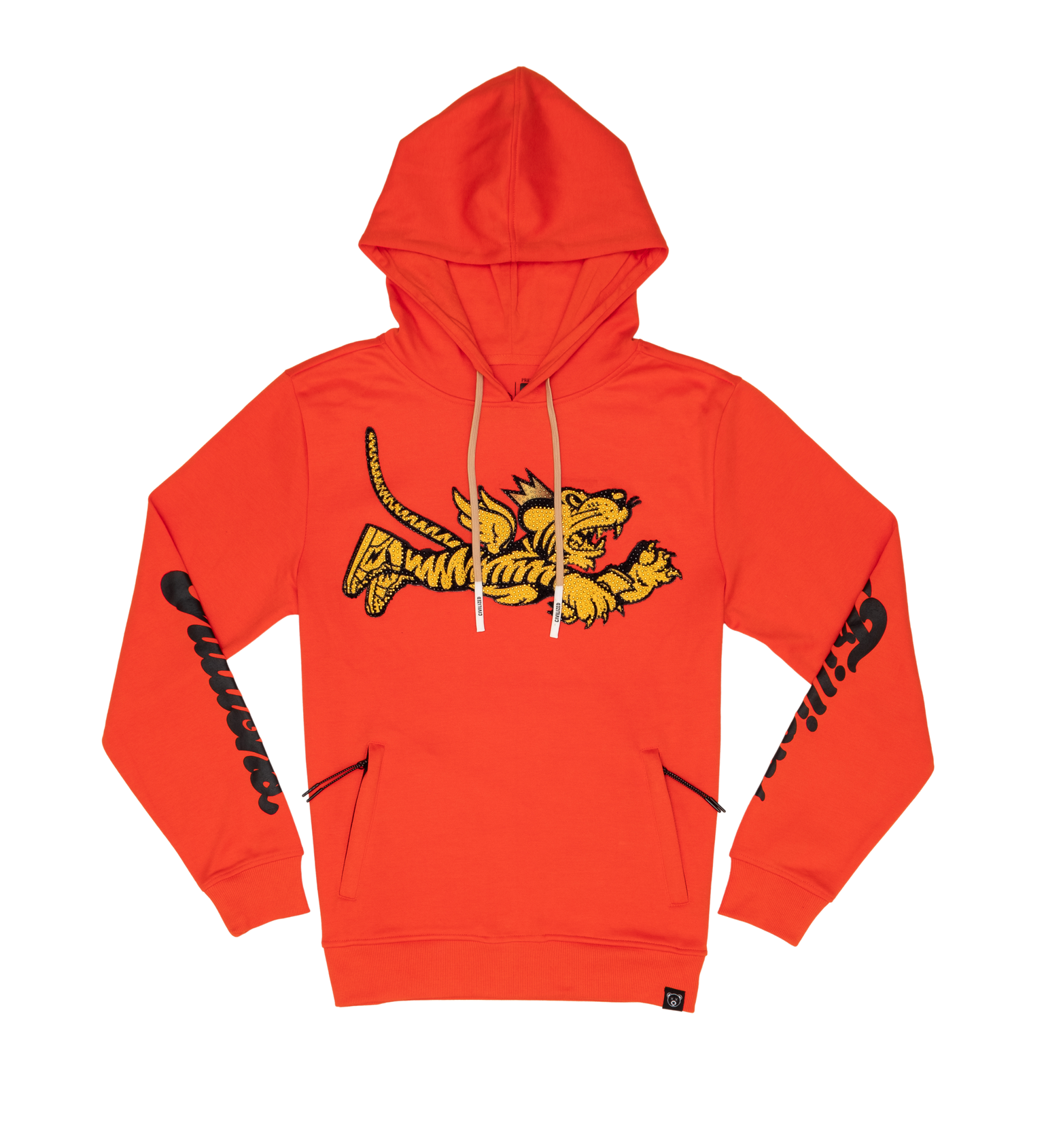 Civilized Tiger Pullover Hoody | Civilized Clothing Brand