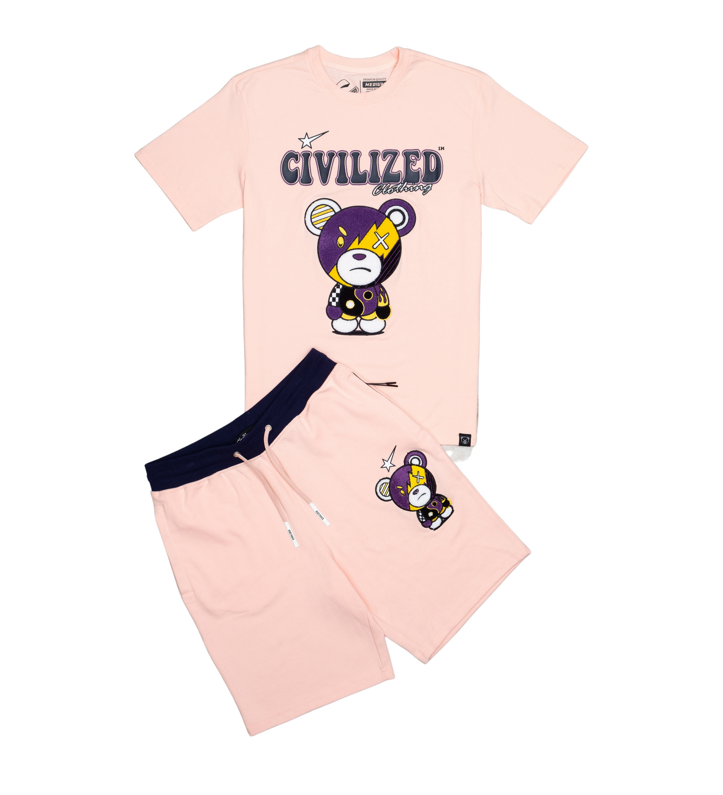 Civilized Bear Short Set | Civilized Clothing Brand